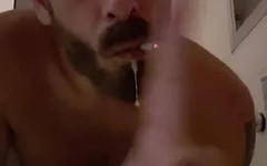 Douche fumeur de crachats