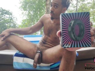 Arthur Eden aka Webcam God: Urnight vibrating cock ring (4K)