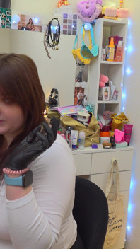 Backstages sehen immer seltsam aus)