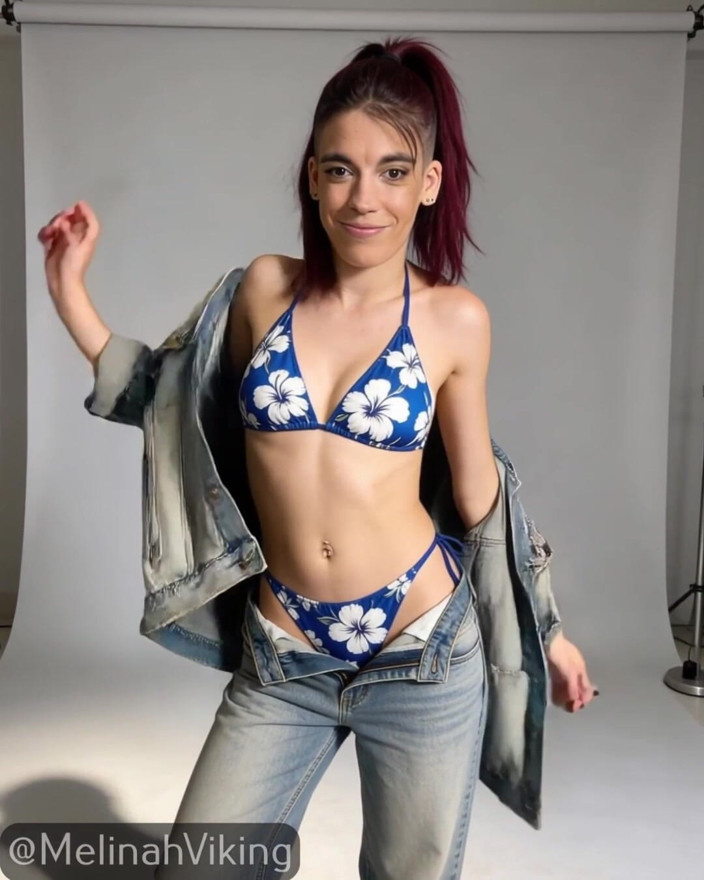 Melinah Viking: Der Jeansstreifen