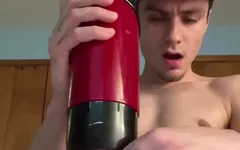 Intense Solo Masturbation With Finish