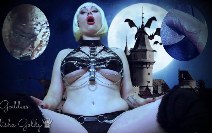 Goddess Misha Goldy: Зростання вашої залежності від великого чорного члена! Ви пристрастились до смоктання великого чорного члена! (хеллоуїн версія)