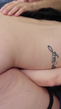 Anal creampie for a whore