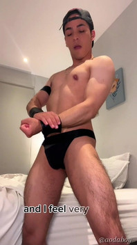 Muscular and Powerful Man