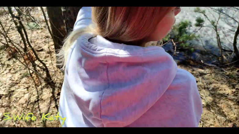 S-Wife Katy: A Married Slut Wanted Sex in the Woods While Her...