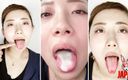 Japan Fetish Fusion: Amateur azusas oral-ausstellung: zungenputzen und damit enden