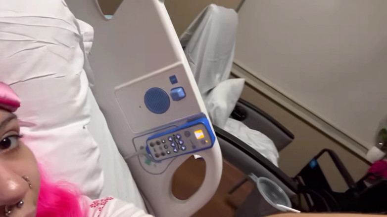 Nali Marie: Hospital POV Masturbation Hairy Pussy Rubbing Scar Fetish