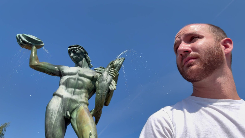 Straight ish Jake Grand: Praising Tiny Cock on Vacation