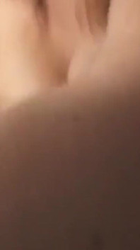 Busty MILF Squeezes Massive Tits Then Fingers Dripping Pussy