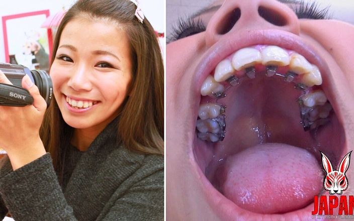 Japan Fetish Fusion: Ortreglering tänder Fetisch: Izumi Asatos tandfantasi