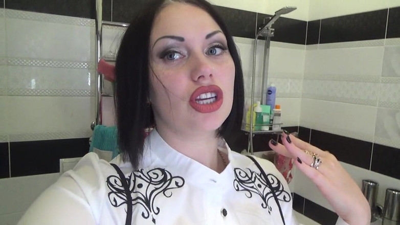 Goddess Misha Goldy: Your stupid fetish - castration