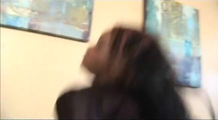 VOP Ebony Babes: Ebony anally banged by a big black cock
