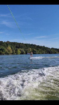 Wakeboarding - jag lär mig fortfarande