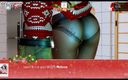 Cumming Gaming: Безлимитное Рождество (Xmas Хентай порноплей) Эпизод 11 шаловливый паренек не хочет есть печенье, но только его задница няни милфы