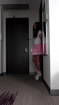 Excited to Be a Cute and Caged Sissy