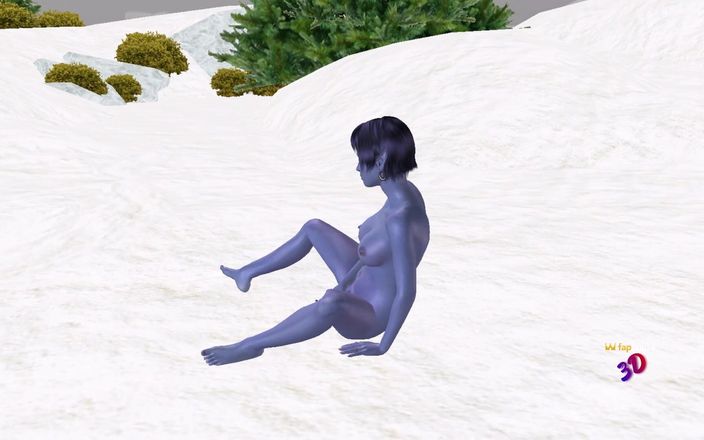 3D Cartoon Porn: (vidéo de sexe de dessin animé en 3D) - une elfe coquine...