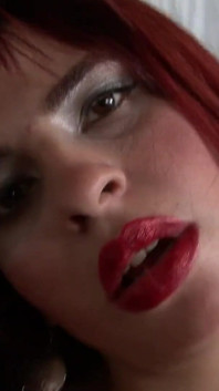 Horny and eager, she finds a place to please her pussy
