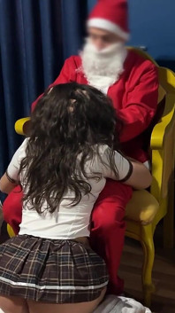 Noel Baba mastürbasyon yapıyor