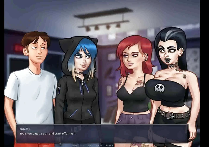 Dirty GamesXxX: Summertime saga: the girls from the tattoo parlor ep 126