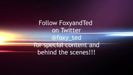 FoxyandTed: Chuva dourada na boca e nos peitos!