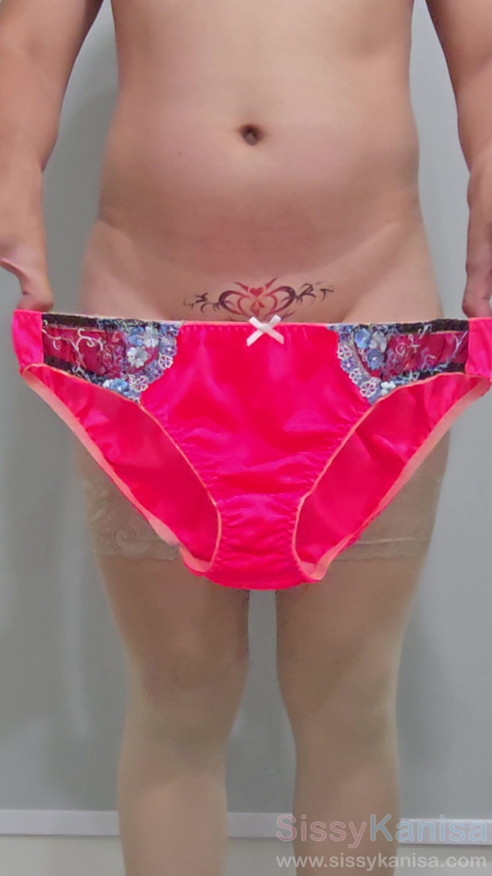 SissyKanisa: Sissy Kanisa's Fitting Room: Try on New Panties, Japanese Style...