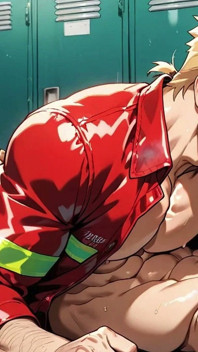 Bomberos Traviesos Tienen Sexo Secreto. Yaoi Hentai Animación