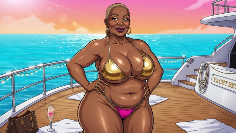 Huge Boobs: Femei negre sexy în bikini