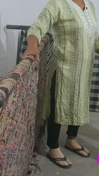Indian Real Girlfriend Meet Her Close Friend