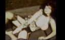 Vintage megastore: Stunning American Vintage Brunette with Big Boobs Having Solo Sex...