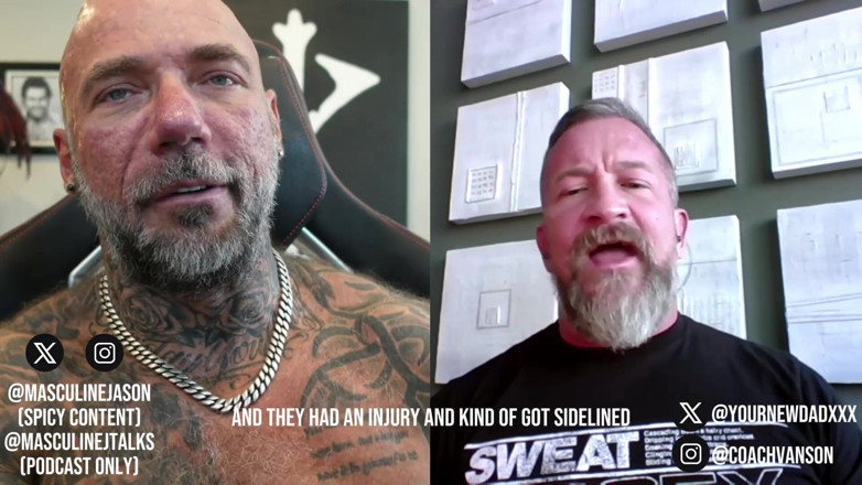 Raw and Uncensored with Masculine Jason: Porn star confessions - coach vanson episode 204