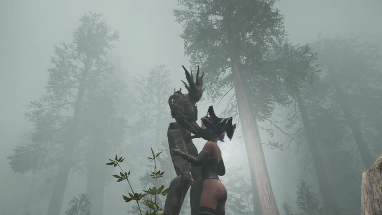Wraith ward: Monster pohon meniduri penyihir