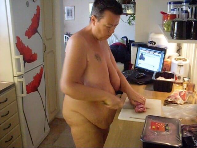 Sex hub couple: Jen está cortando carne nua