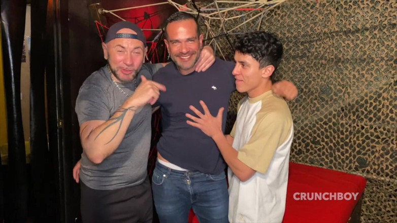 Fucked bareback for the first time: Joaquim Santana fucked raw by Nicolas Bardem