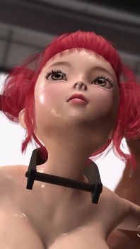 Black big cock bangs a hot Japanese teen with big boobs in cuffs