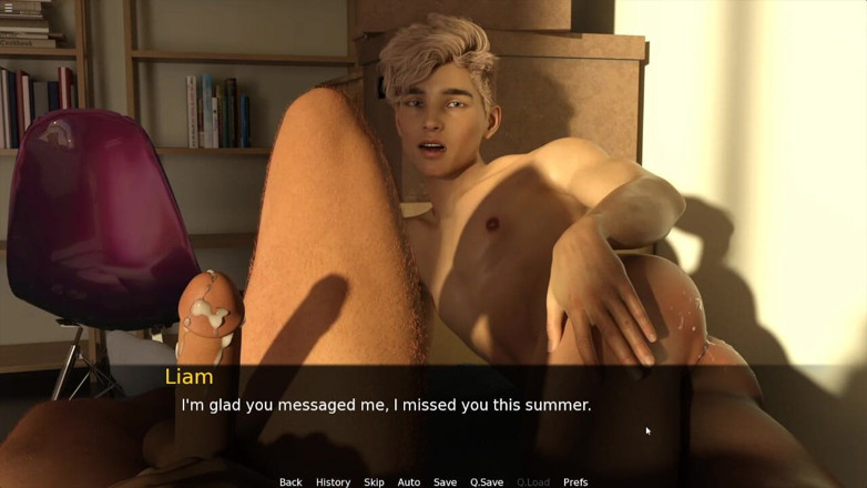 Future man: Más de 18 gay Liam y su amigo teniendo sexo anal
