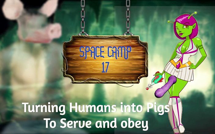 Camp Sissy Boi: Numai audio - cursa extraterestră feminină transformă bărbații în umilință cu porci...