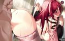 MsFreakAnim: Atrevida meia-irmã decidiu jogar dominatrix Hentai sem censura