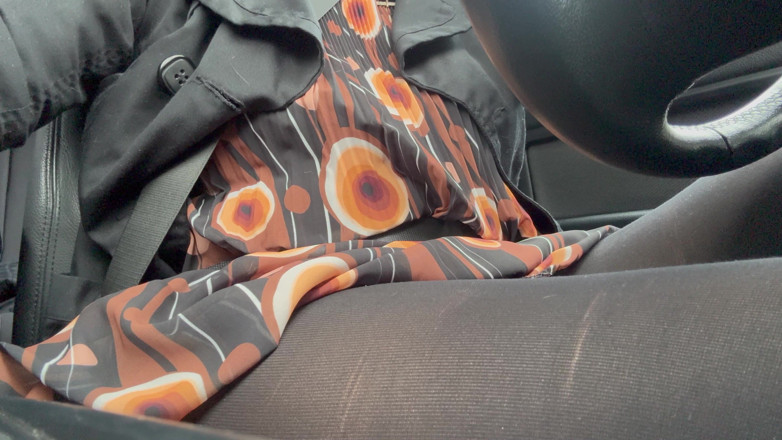 Step Mommy: Elegant Stepmom Drives to the Office Wearing Tights and a...