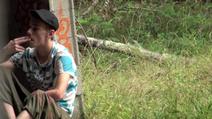 Crunch Boy: Gay usado por twink en exhib al aire libre