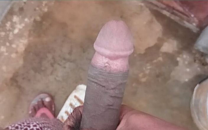 Subrata: Desi Boy Mustarbation and Hanjob Big Cock at Bathroom