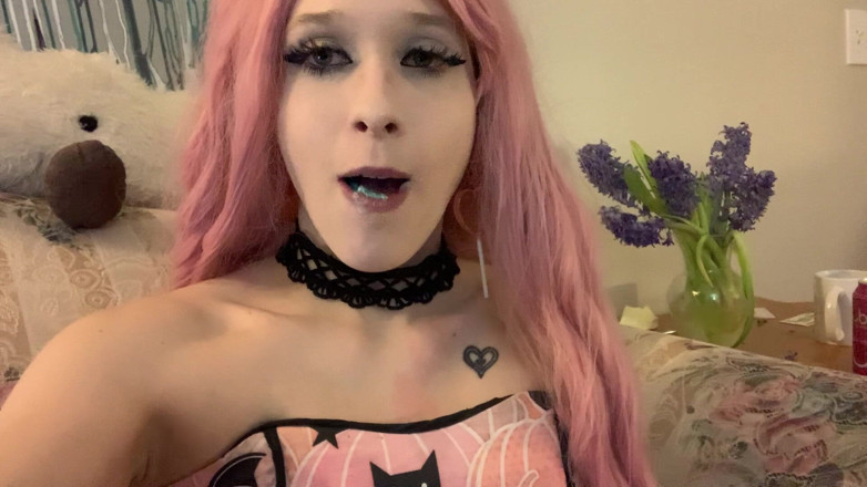 EmoDream1998: Cute Teen Blows Bubbles