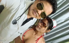 Indian Nurse Sushma Basu Hardcore Fucking with Dr Ramesh Pandit