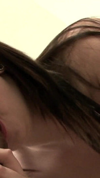 Cum Covered Face