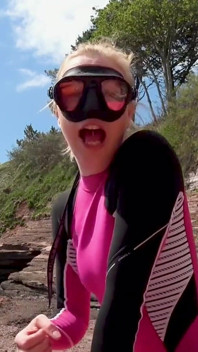 Dive Mask JOI: Stroke, Obey, and Cum for Me
