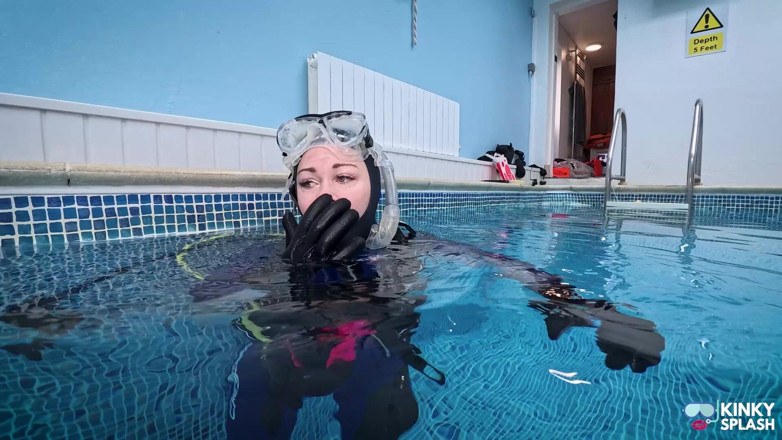 UKCuteGirl Lucy Lauren: Scuba Retreat ตอน 2: Fin Hover และปัญหาในการฝึกเรือน