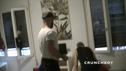 Sex humiliation with french lads: Seks vernedering met Moichal Duarte en Rafa Marco