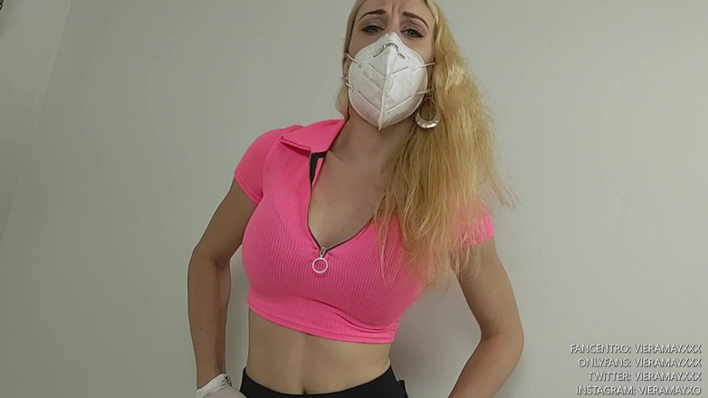 VieraMayXXX: Dentist Gives You JOI in Latex Gloves