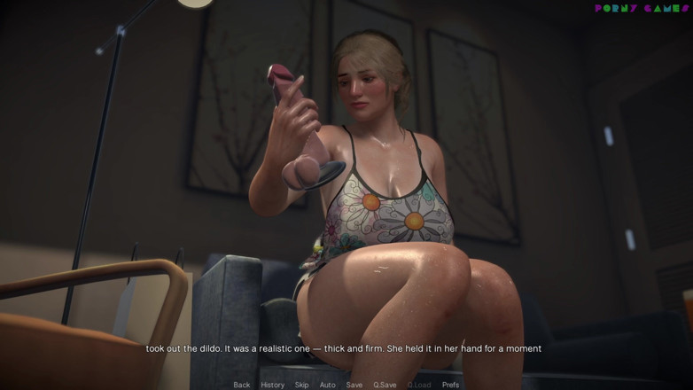 Porny Games: Přátelská žena v domácnosti od bílé pěny - sexy macecha se baví...