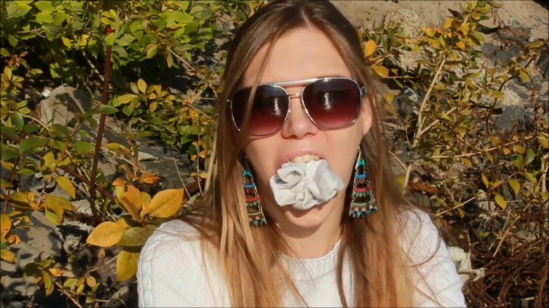 Selfgags classic: Modèle glamour bâillonné