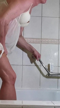 Nylon Sissy Slut Michelle Wake up at the Hotel After a Date on Vacation in Turkey